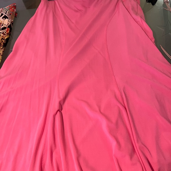 Blumarine pink jersey skirt nwt mid skirt - Picture 4 of 10